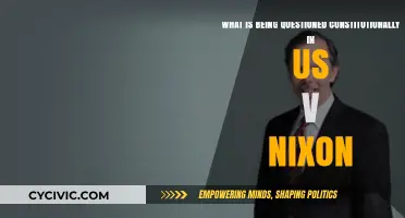 The Constitutional Question in US v. Nixon: Executive Privilege
