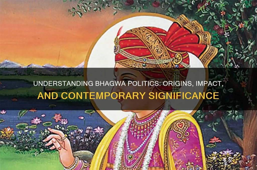 what is bhagwa politics
