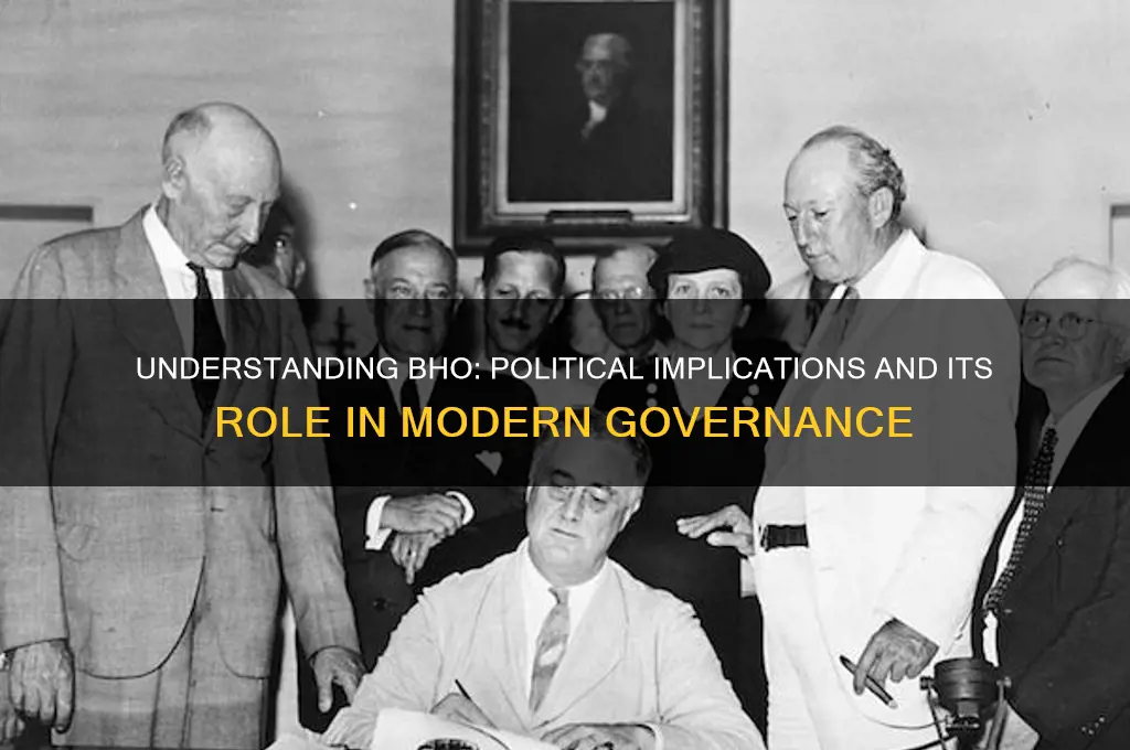 what is bho in politics