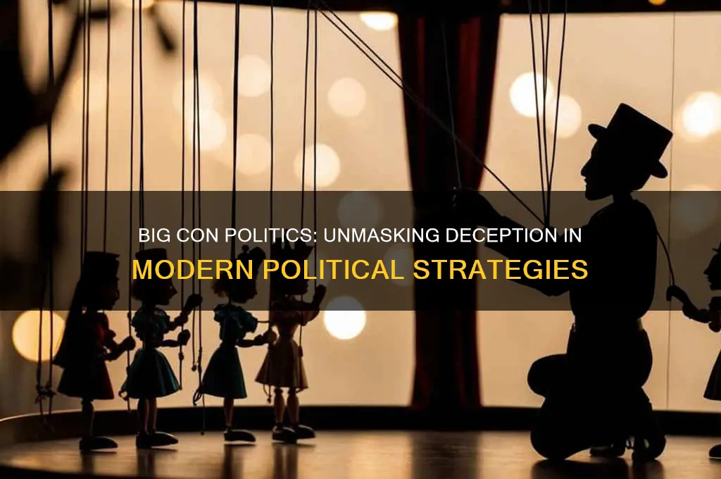 what is big con politics