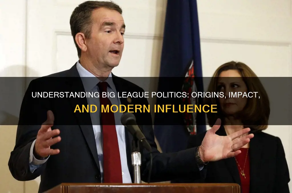 what is big league politics