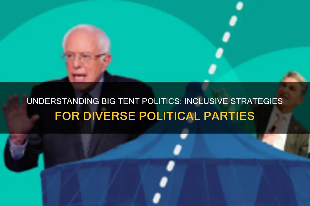 what is big tent politics