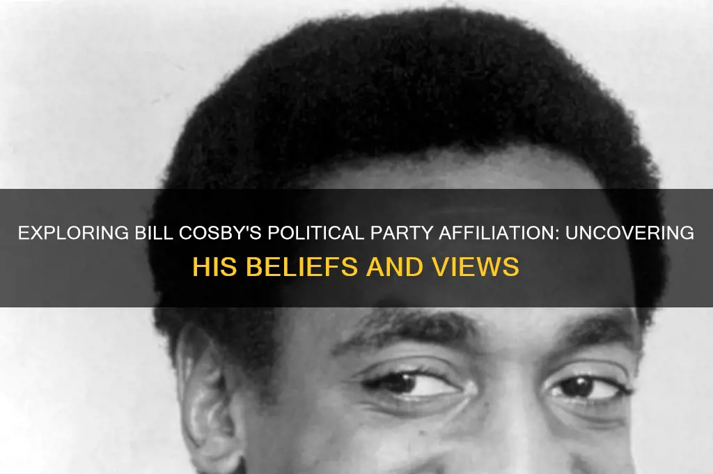 what is bill cosby political party