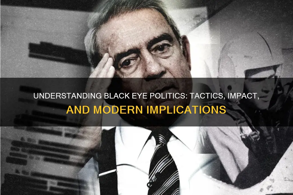 what is black eye politics