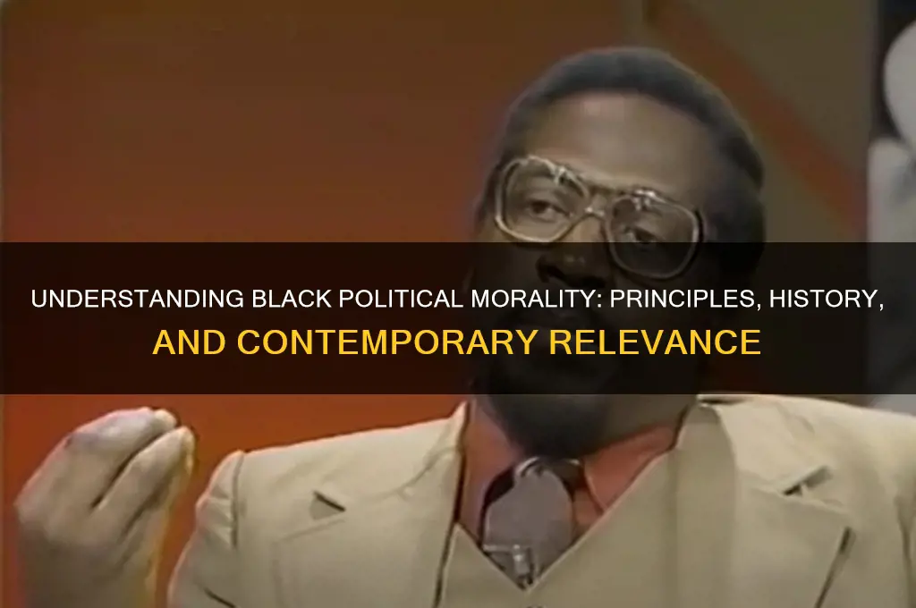 what is black political morality