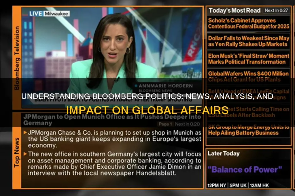 what is bloomberg politics