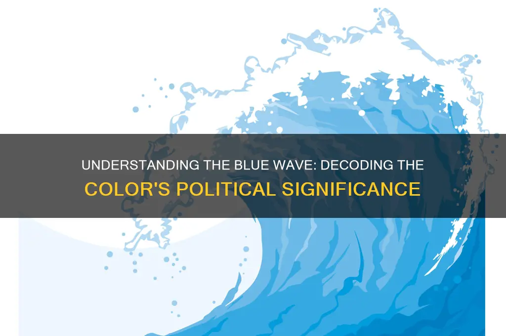what is blue in politics