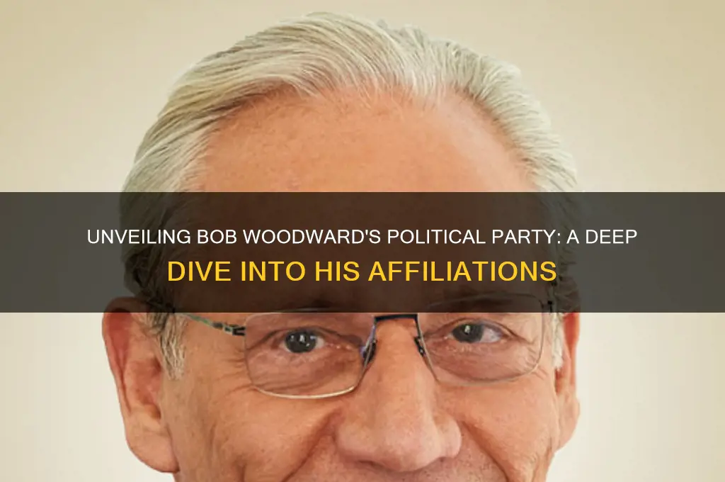 what is bob woodward political party