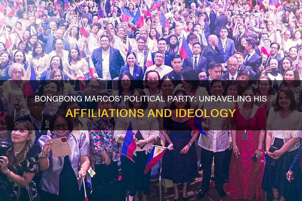 what is bongbong marcos political party