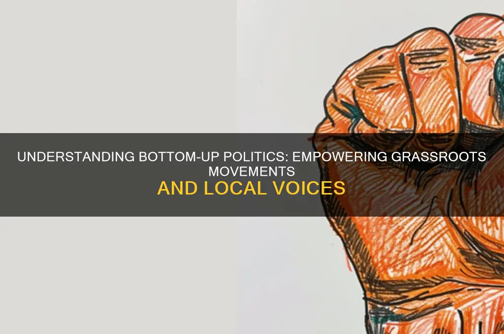 what is bottom up politics