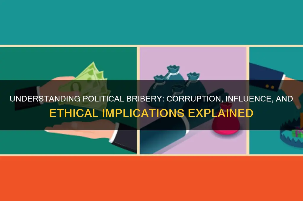 what is bribery in politics