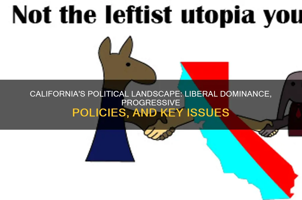 what is californias political stance