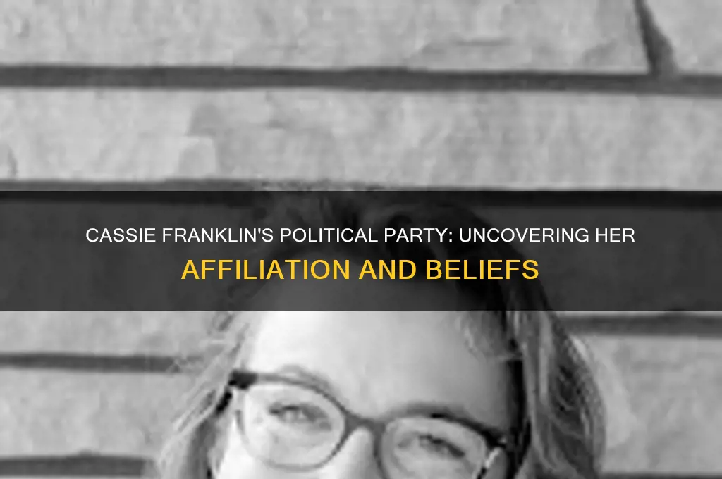 what is cassie franklin political party