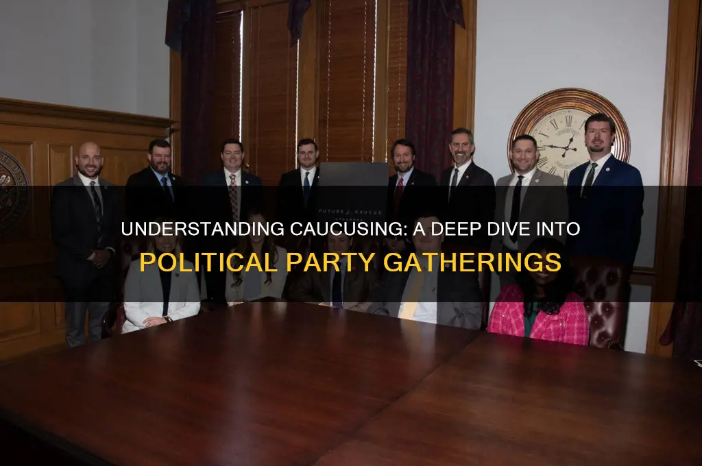 what is caucusing in politics