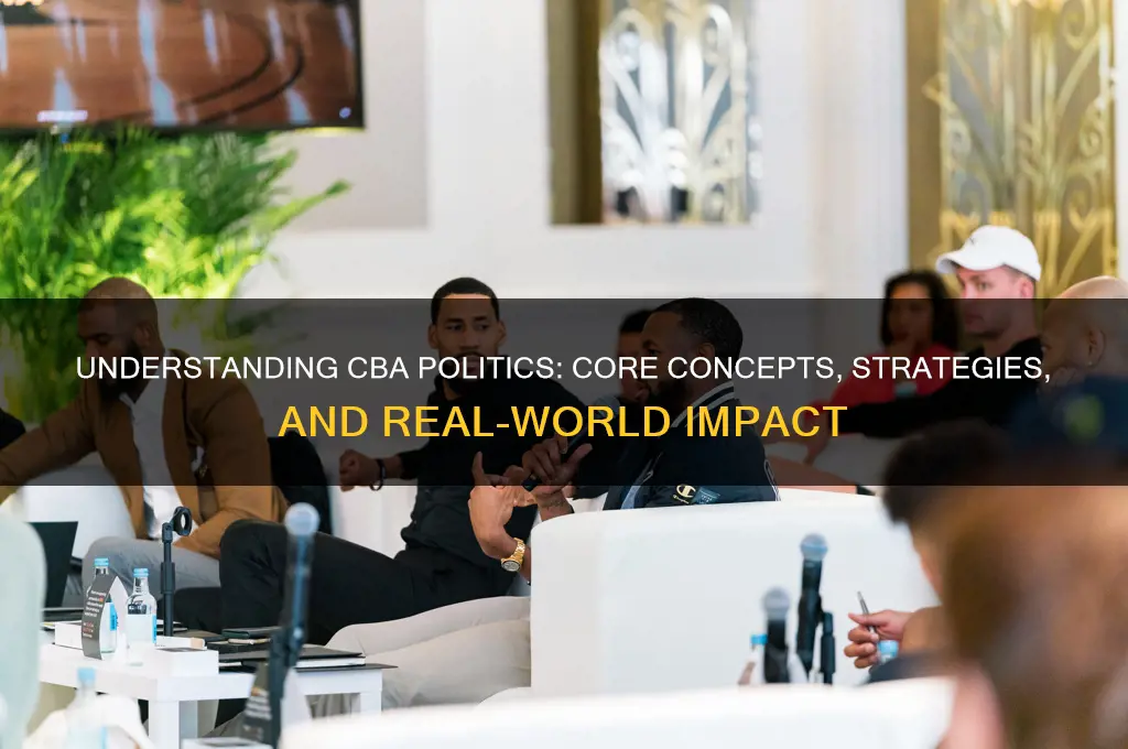 what is cba politics