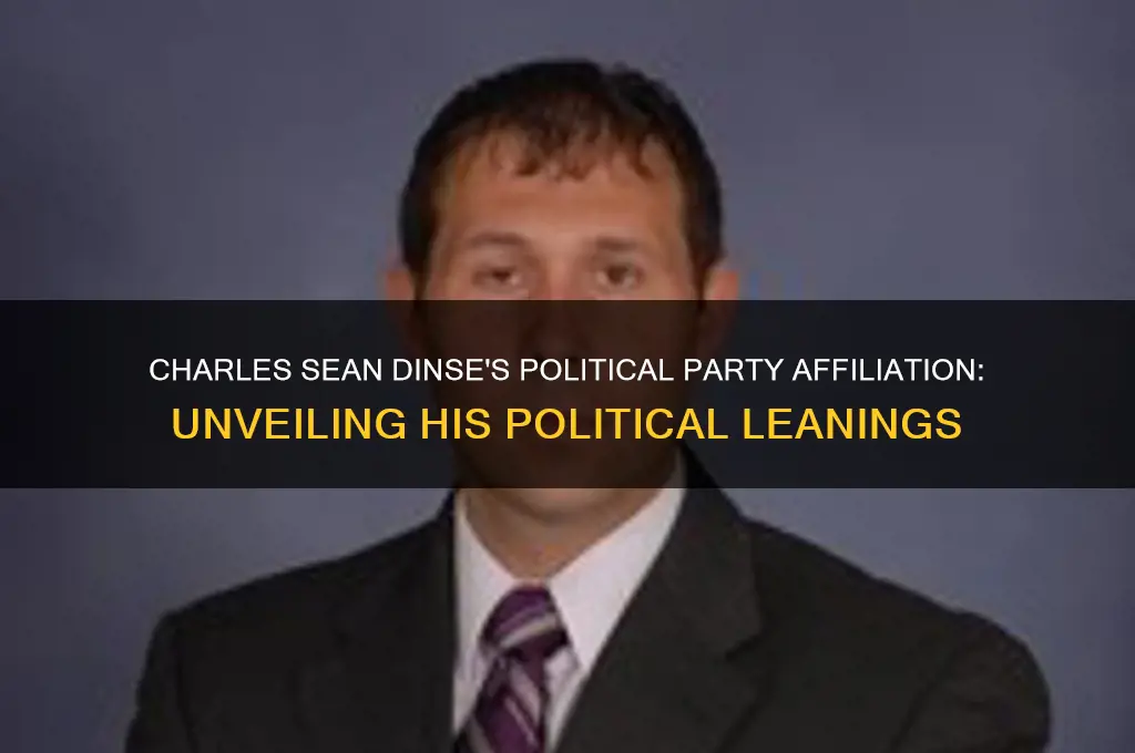 what is charles sean dinse political party