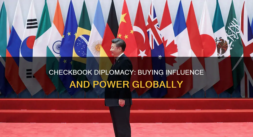 what is checkbook diplomacy