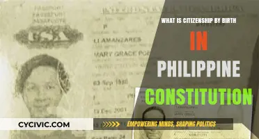 Philippine Citizenship by Birth: Understanding the Constitution