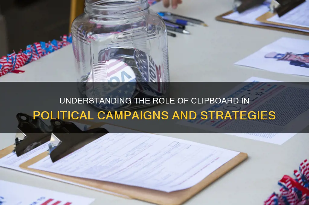 what is clipboard on politics