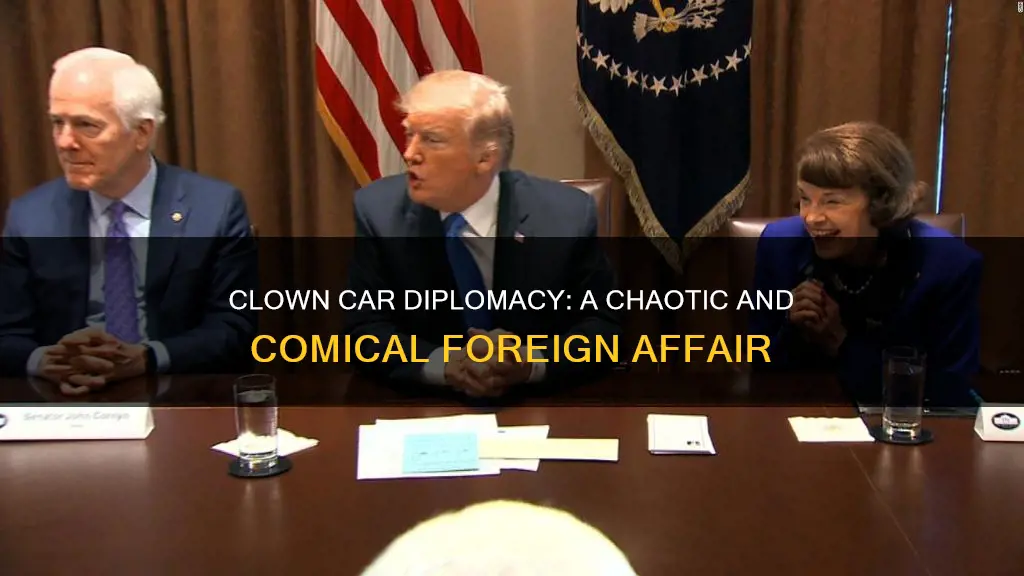 what is clown car diplomacy
