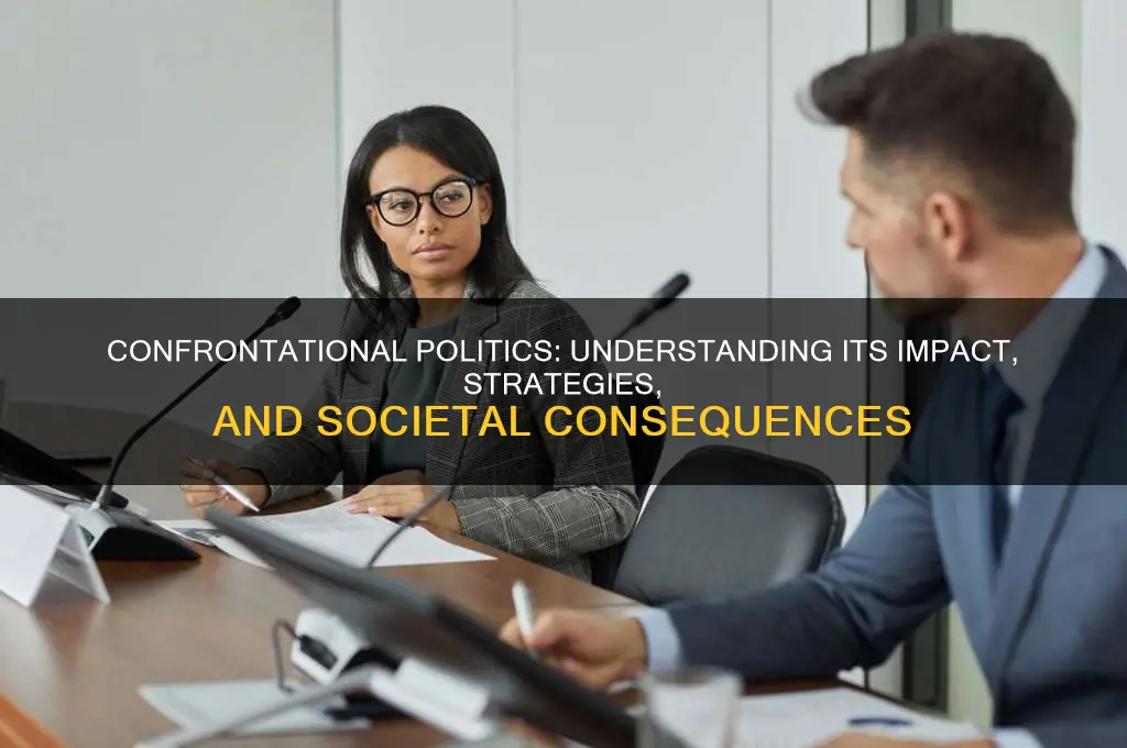 what is confrontational politics