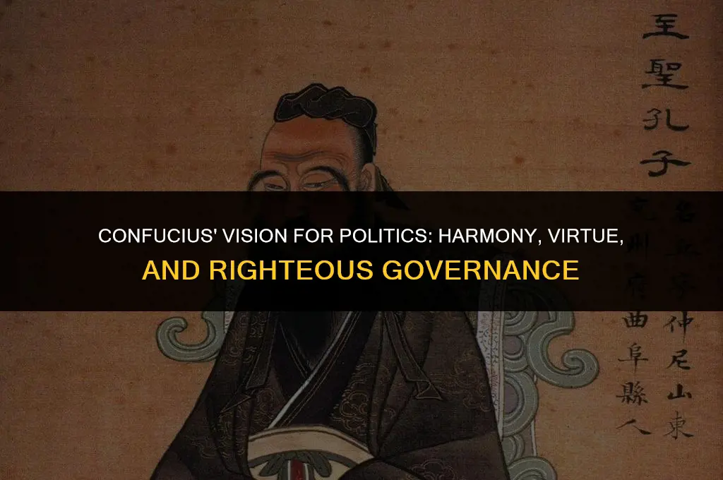 what is confucius view of politics