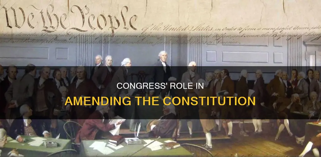 what is congress role in amending the constitution