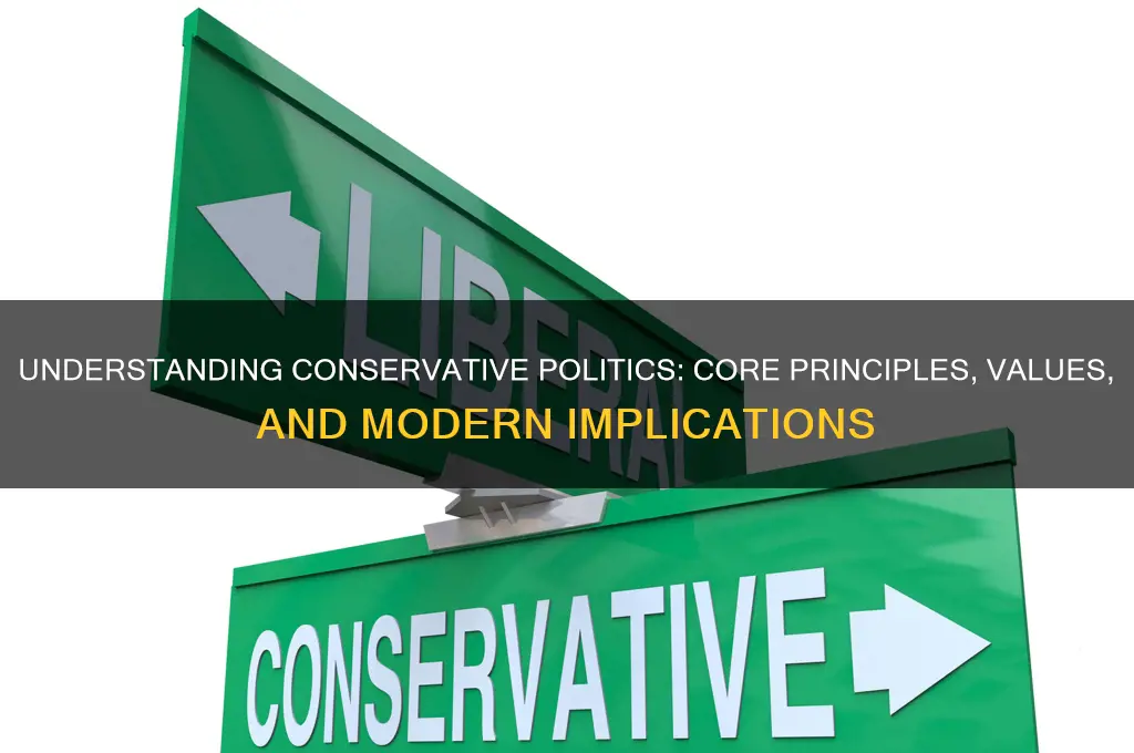 what is conservative in politics