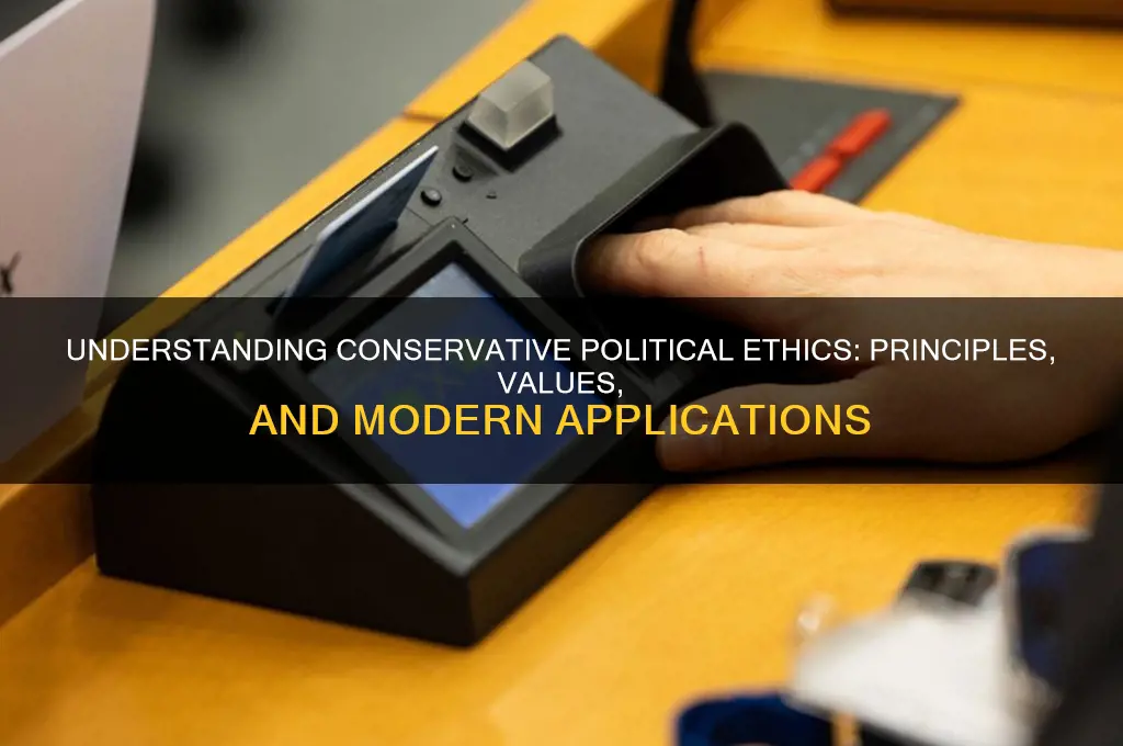 what is conservative political ethics
