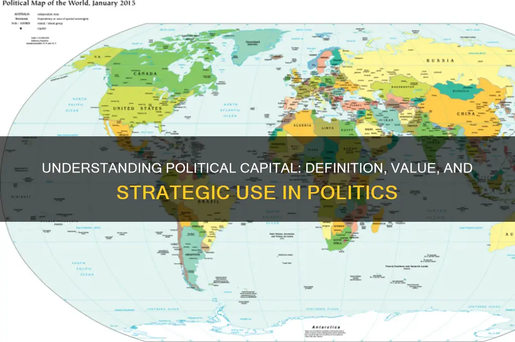 what is considered political capital