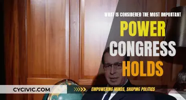 The Ultimate Power Congress Wields: Lawmaking