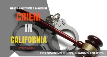 Understanding California's Nonviolent Crime Classification