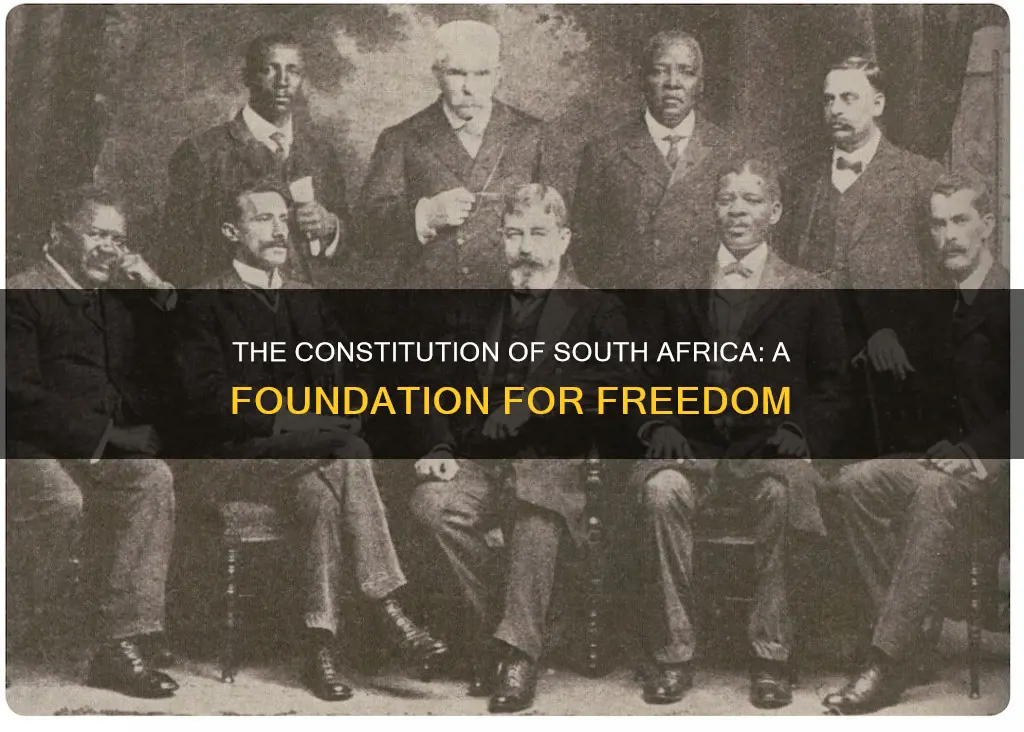 what is constitution of the republic of south africa 1996