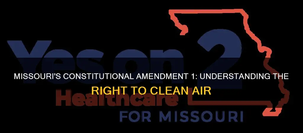 what is constitutional amendment 1 in missouri
