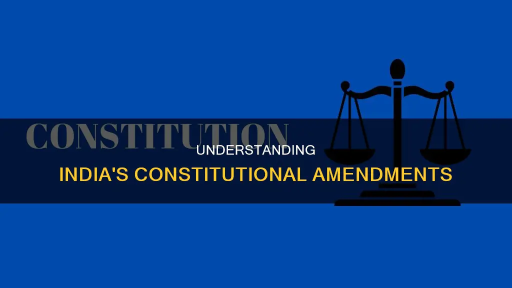 what is constitutional amendment in india