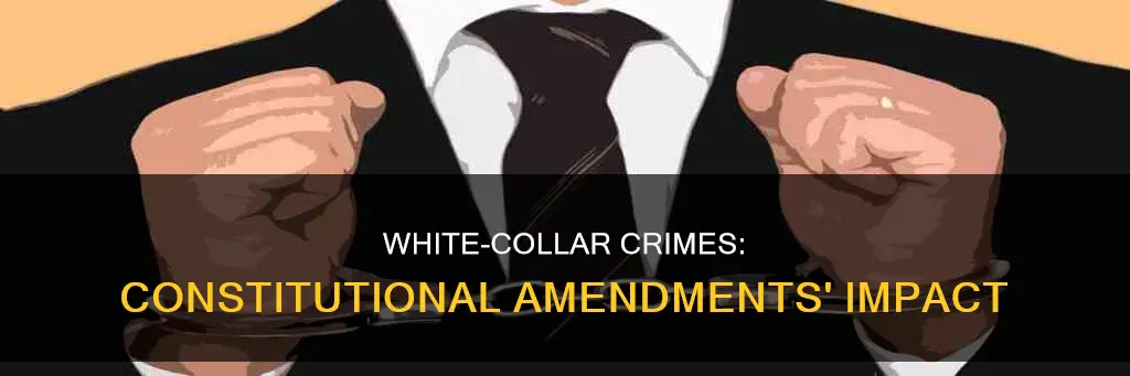 what is constitutional amendment protect white collar crimes