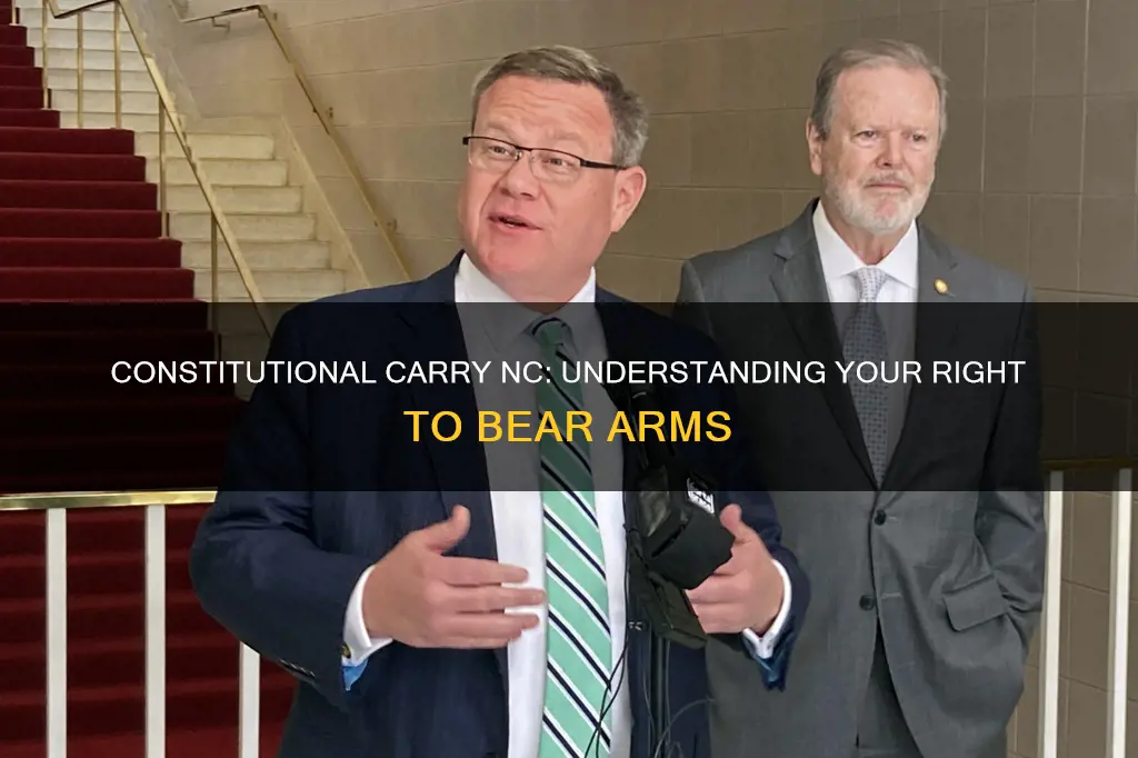 what is constitutional carry nc