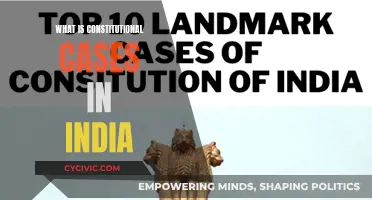 Constitutional Cases: India's Legal Landmark Decisions