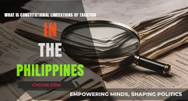 Philippine Taxation: Understanding Constitutional Limitations