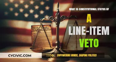 The Line-Item Veto: Understanding its Constitutional Status