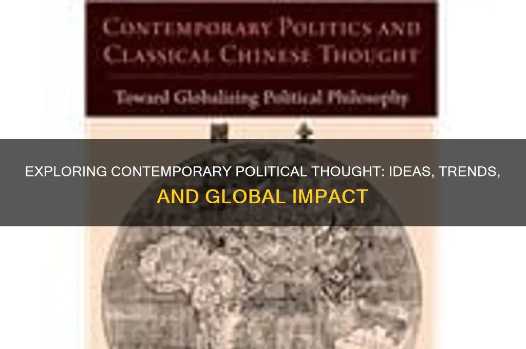 what is contemporary political thought