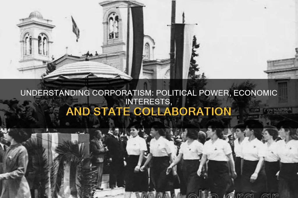 what is corporatism in politics