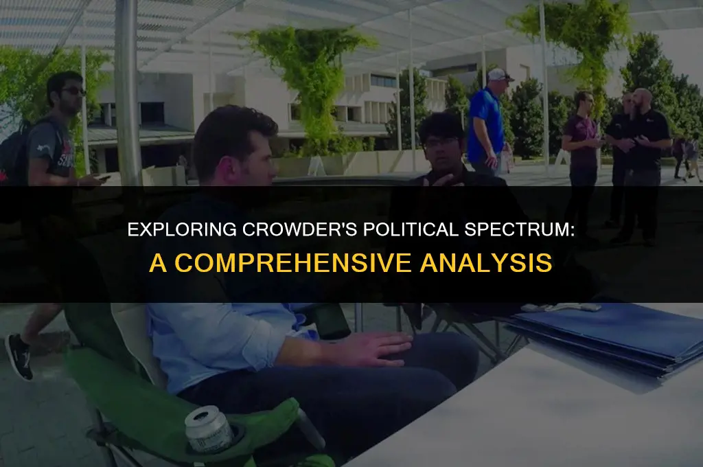 what is crowders political view