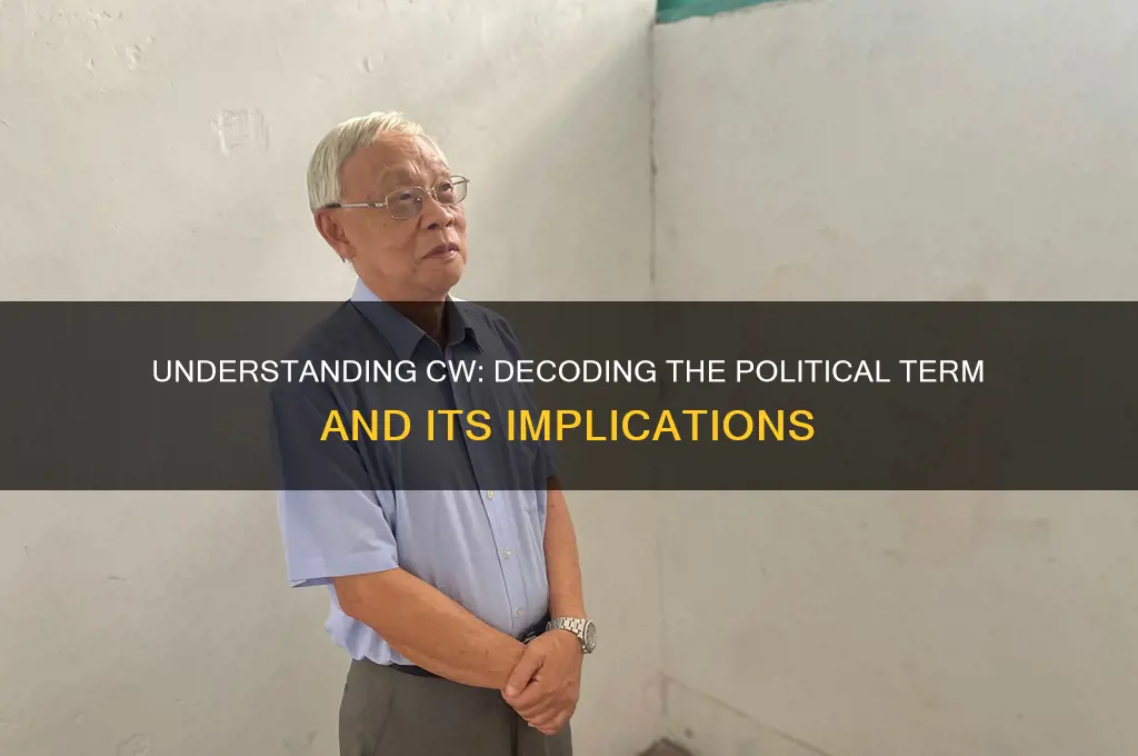 what is cw in politics