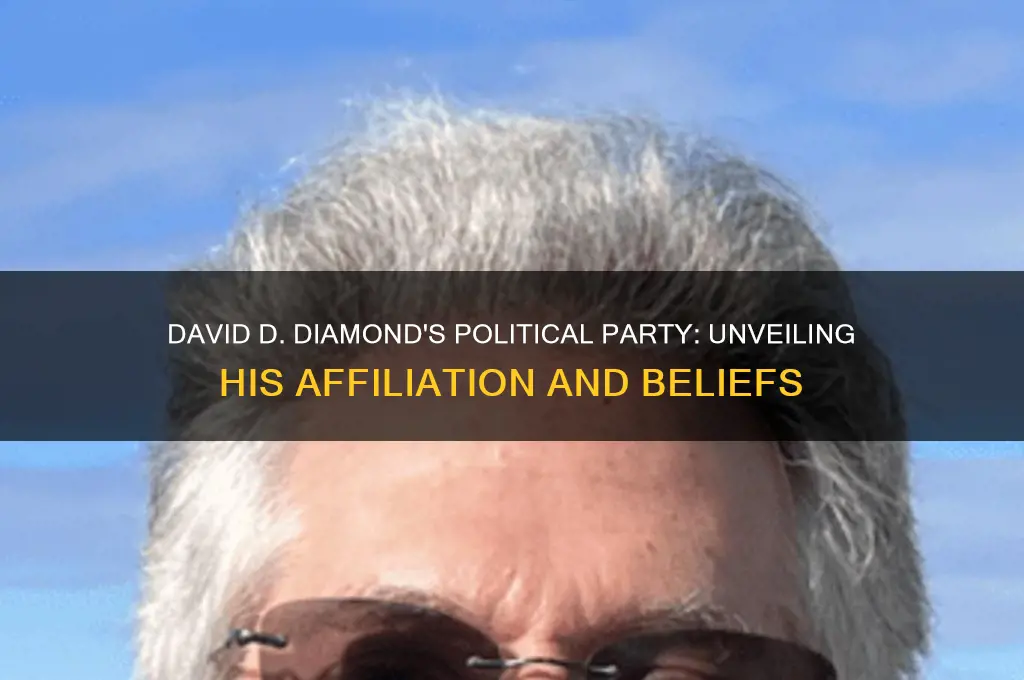 what is david d diamond political party