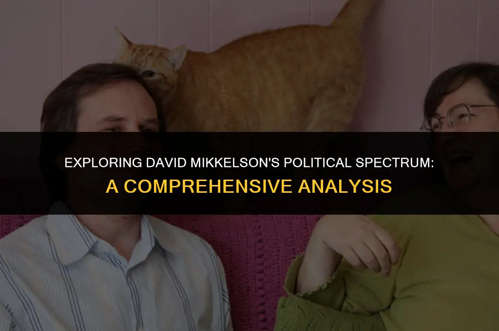 what is david mikkelson political views