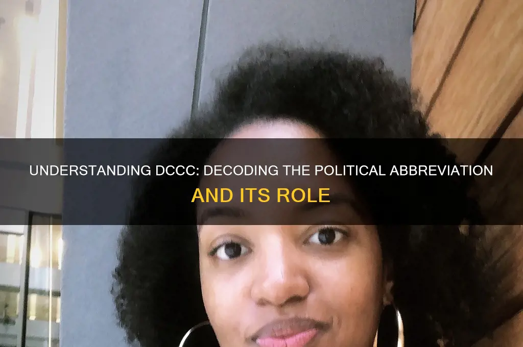 what is dccc-political abbreviation