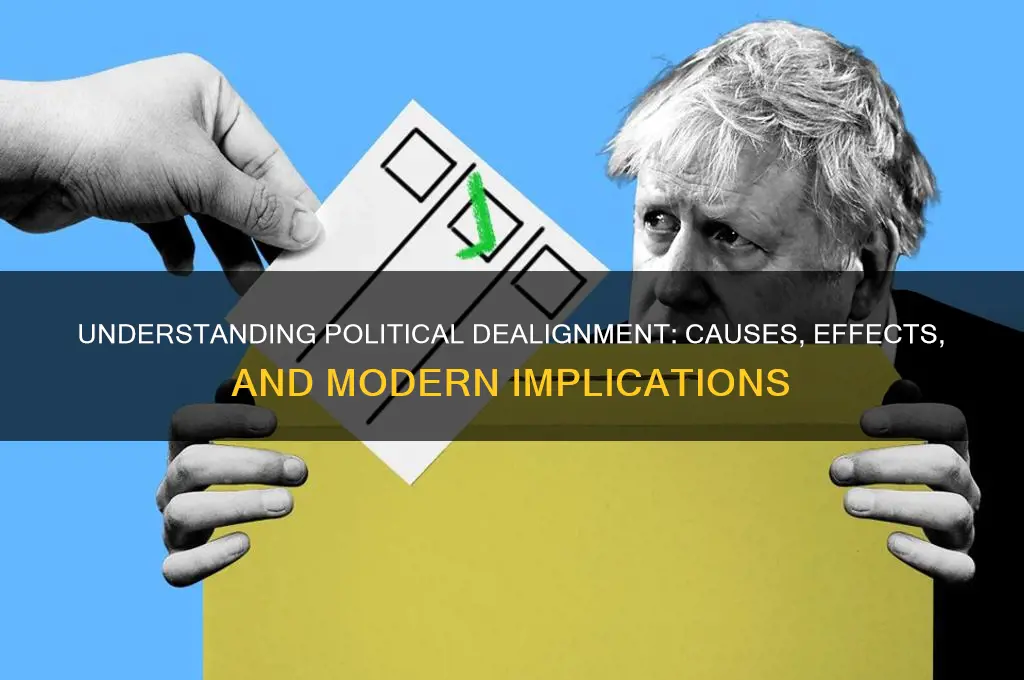 what is dealignment in politics