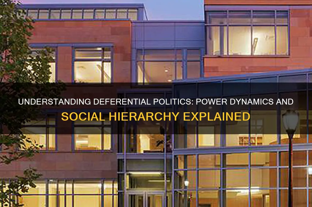 what is deferential politics