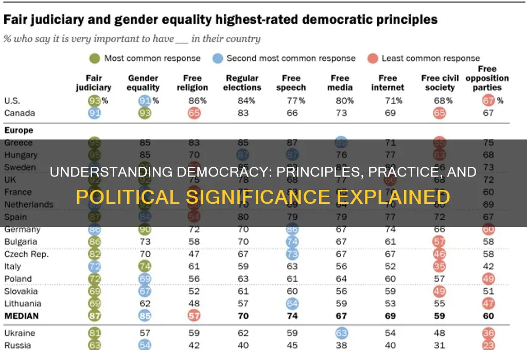 what is democracy in politics
